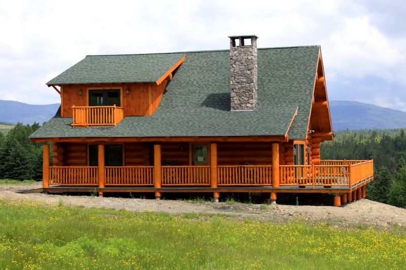Log Home Landscaping